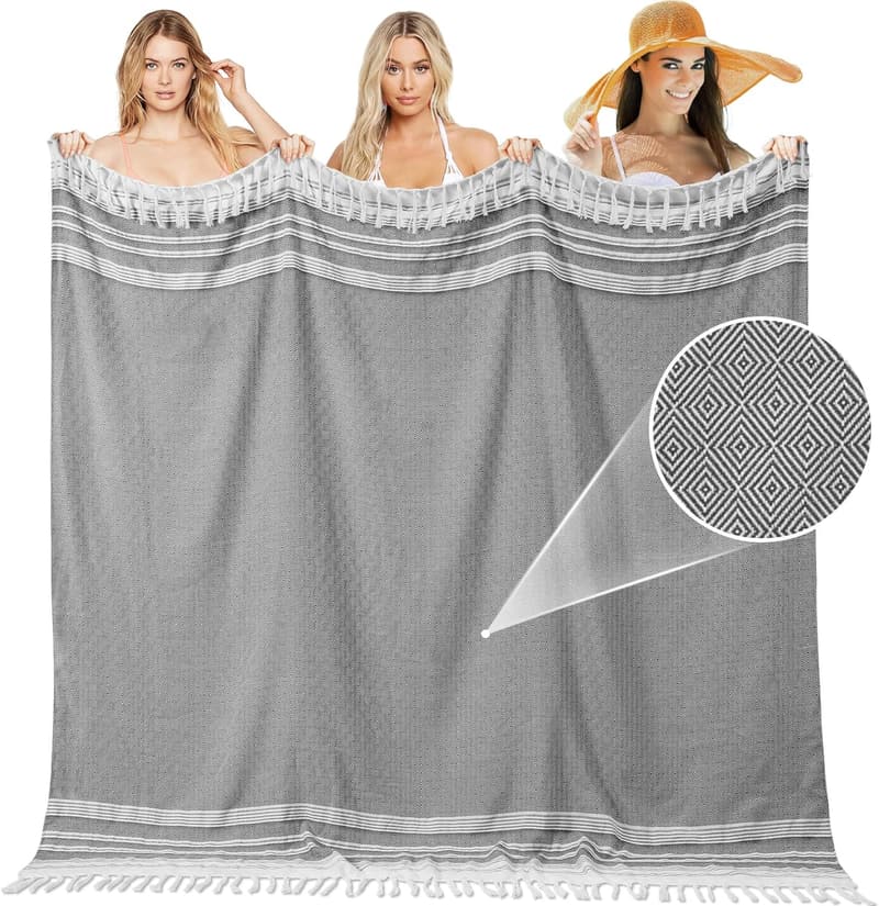 Men's Large Turkish Throw Blanket - Perfect Birthday Gift for Him