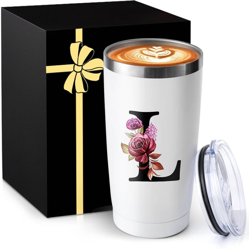 Insulated Travel Mug - 20 Oz Gift for Women Colleagues