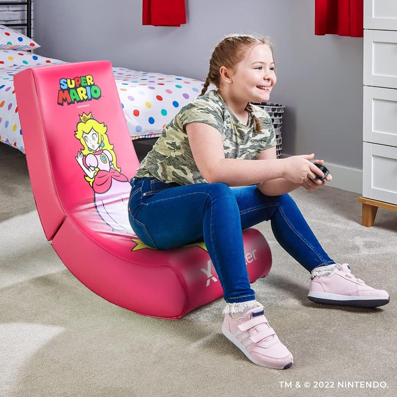 Nintendo Video Gaming Chair for Kids - Floor Rocker for Gamers