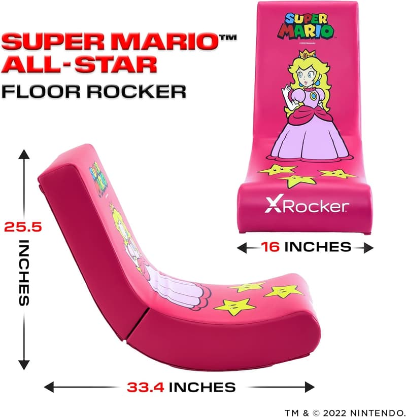Nintendo Video Gaming Chair for Kids - Floor Rocker for Gamers