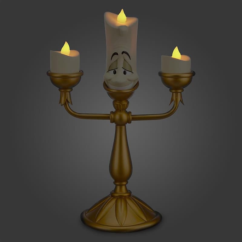 Disney Parks Exclusive Light-Up Lumiere Figure