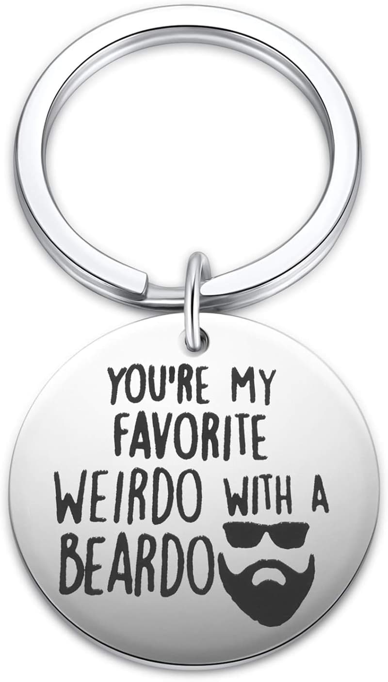 Funny Keychain for Him - 