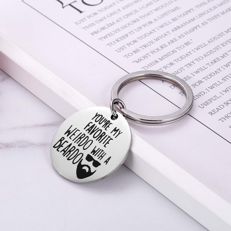 Funny Keychain for Him - 