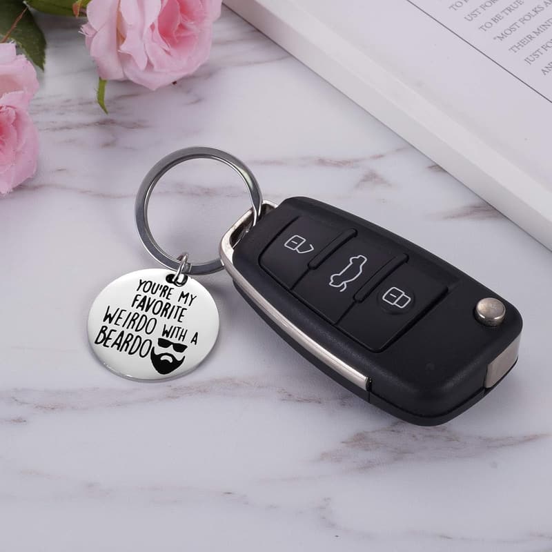 Funny Keychain for Him - 