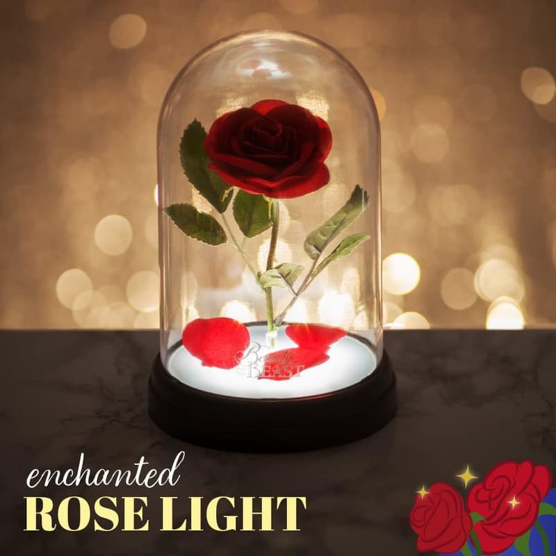 Disney Enchanted Rose Light - Touch Activated