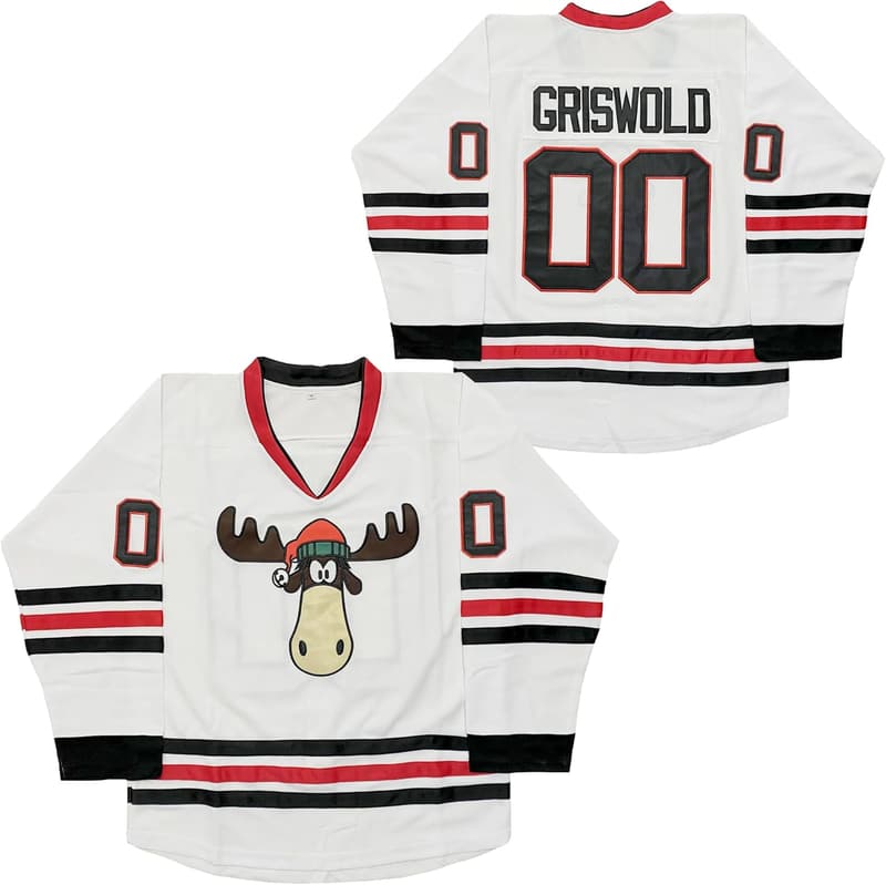 Christmas Vacation Men's Hockey Jersey - White Stitched