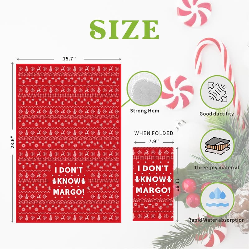 Funny Christmas Kitchen Towels - Griswold Family Decor
