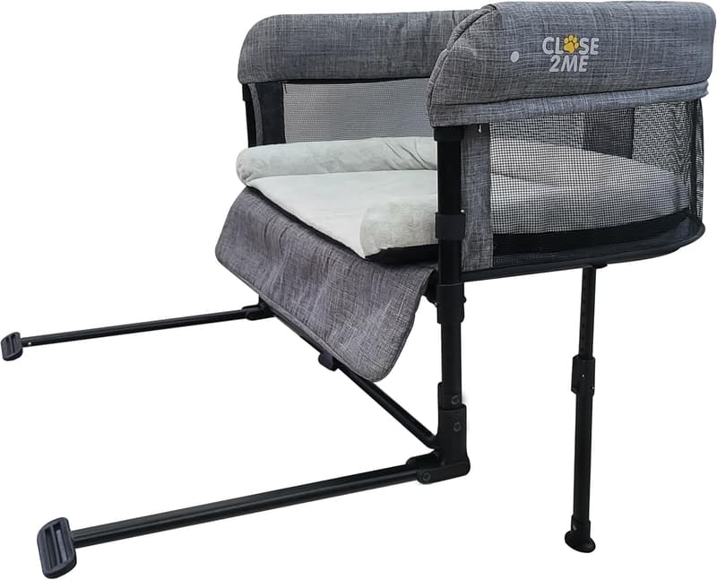 Cozy Close2Me Pet Bed for Dogs and Cats