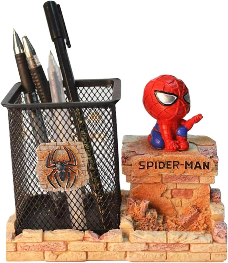 Spiderman Pen Holder - Unique Desk Organizer for Fans