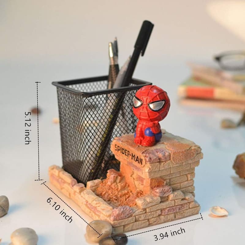 Spiderman Pen Holder - Unique Desk Organizer for Fans