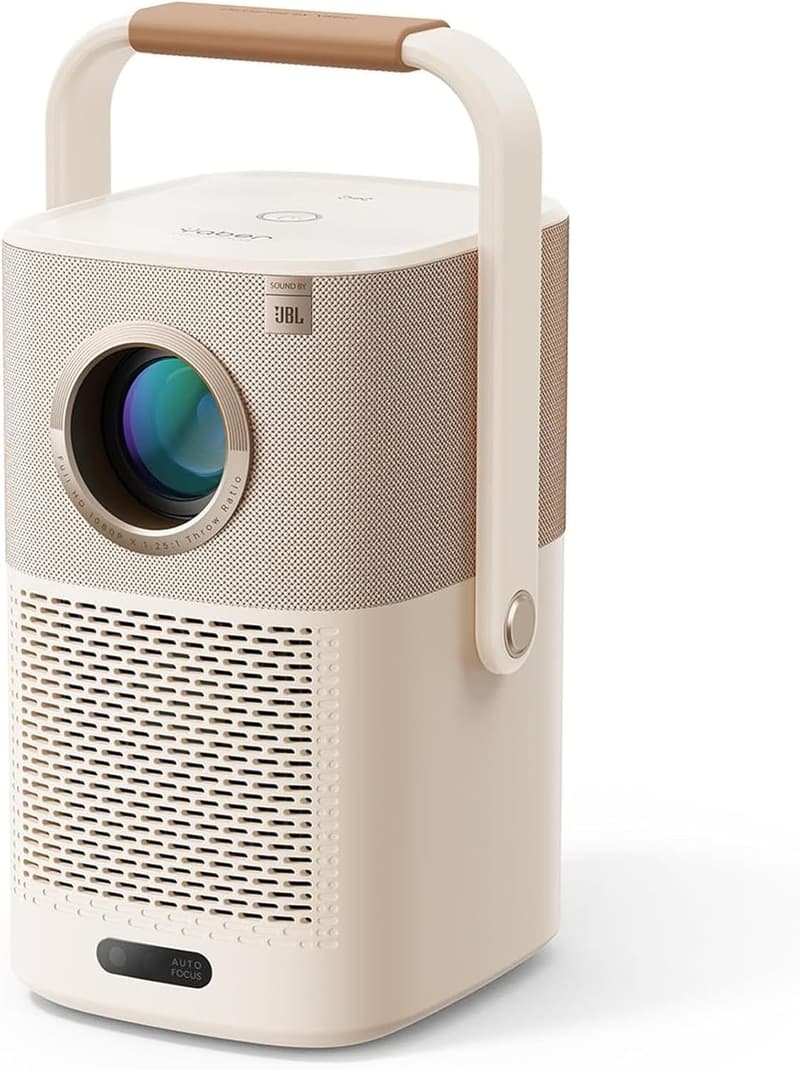 1080P Portable Outdoor Projector with WiFi & Bluetooth