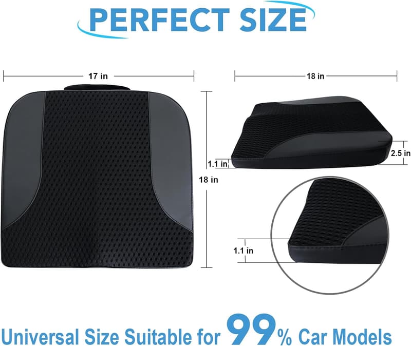Comfortable Memory Foam Seat Cushion for Sciatica Relief