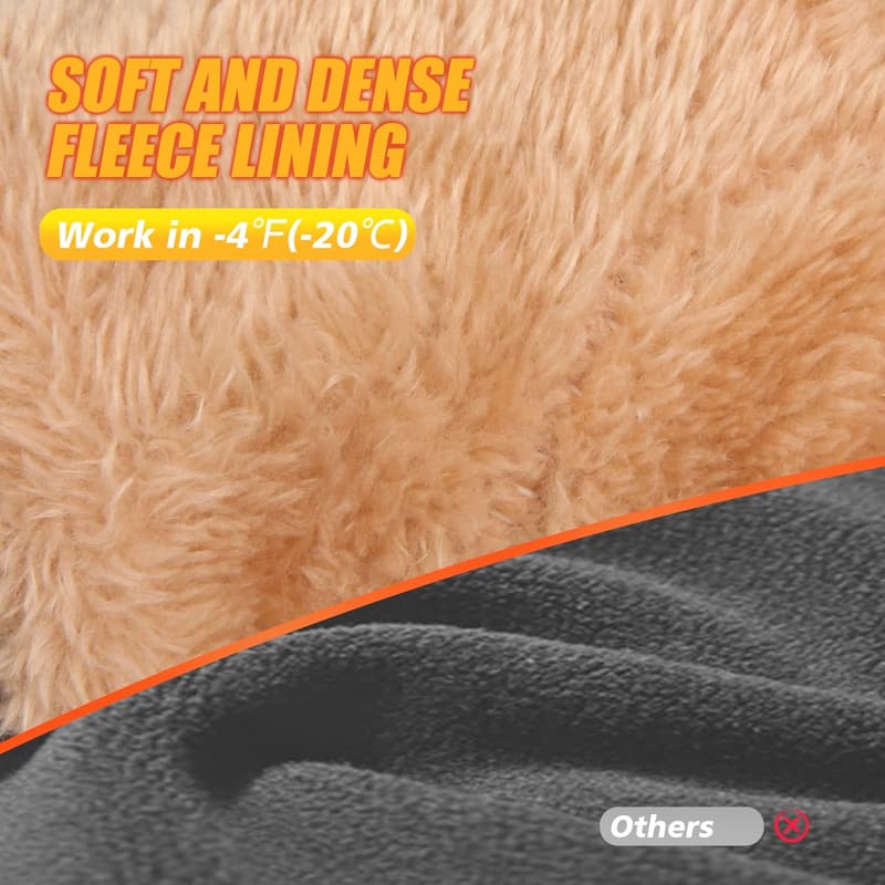 Winter Waterproof Ski Gloves for Men and Women - Warm Cold Weather Gear