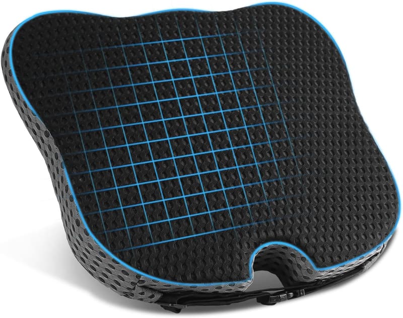 Memory Foam Car Seat Cushion for Sciatica Relief