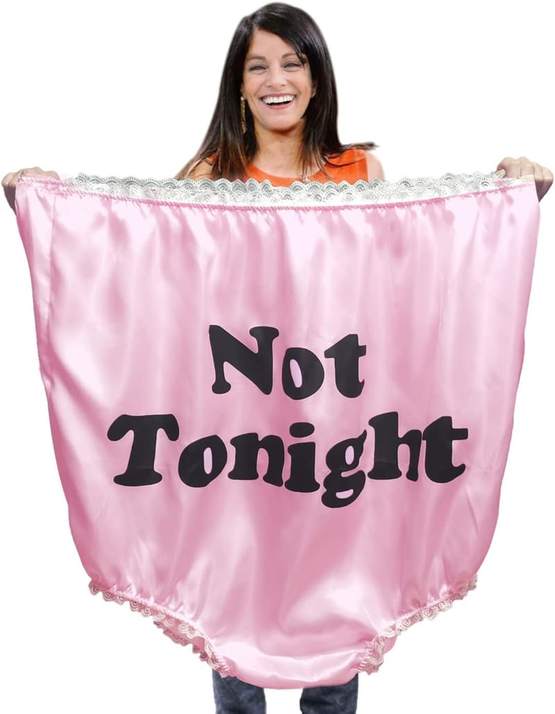 Funny Women's Granny Panties, 28-Inch Gag Gift for Adults