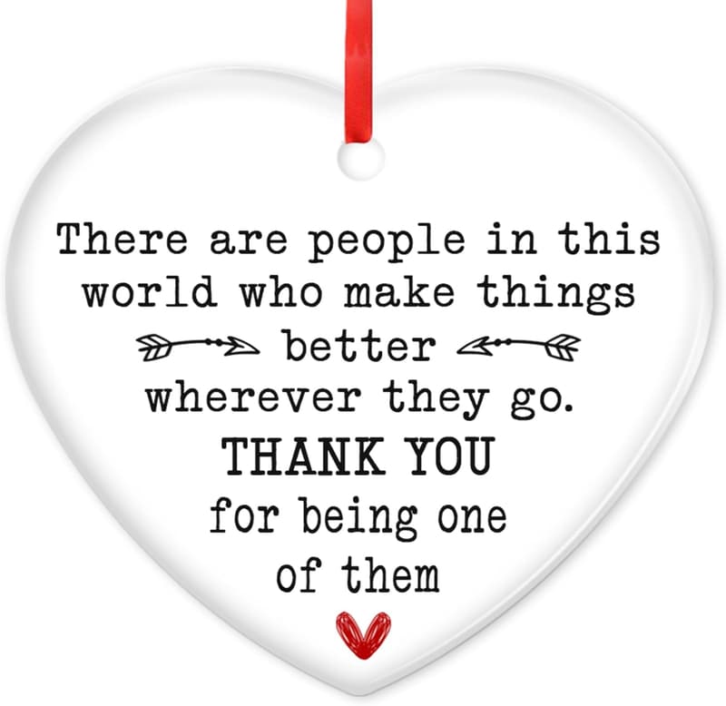 Appreciation Ornament Gift for Women & Friends