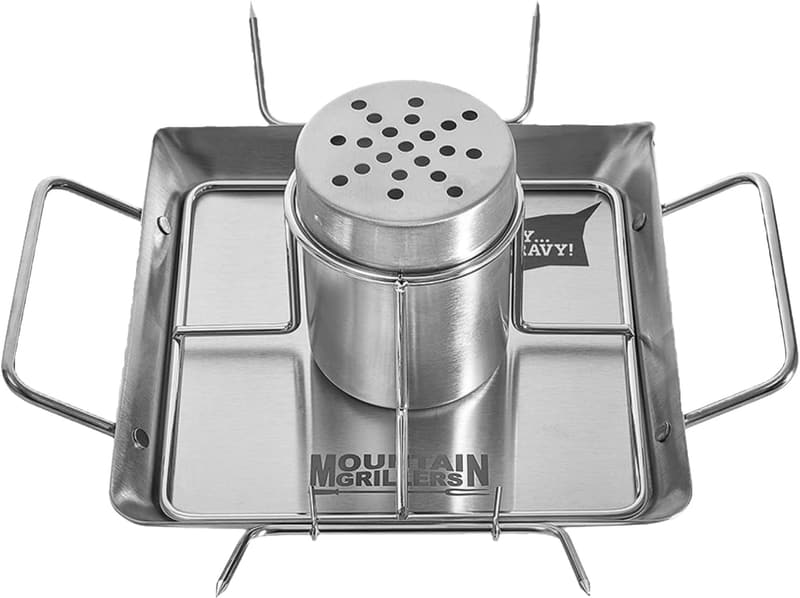 Beer Can Chicken Roaster Stand - Stainless Steel Barbecue Rack
