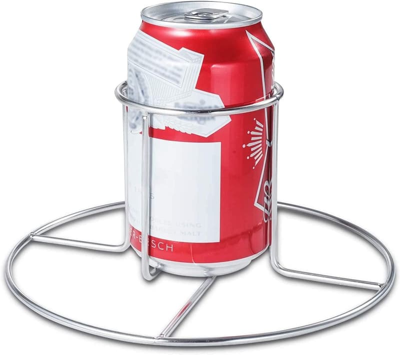 Stainless Steel Beer Can Chicken Holder - 2 Pack for Grilling