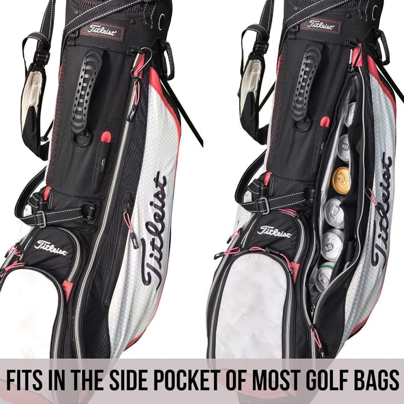 Portable Golf Cooler Bag with Insulation and Ice Packs
