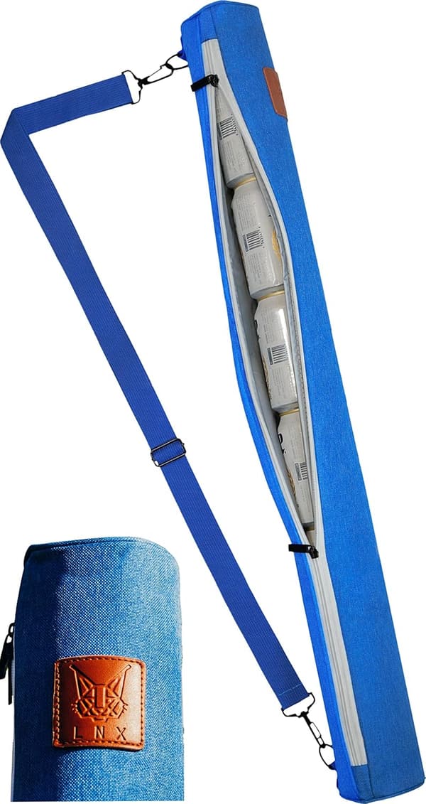 Insulated Golf Cooler Sleeve | Holds 6 Cans, Keeps Cold 6 Hours