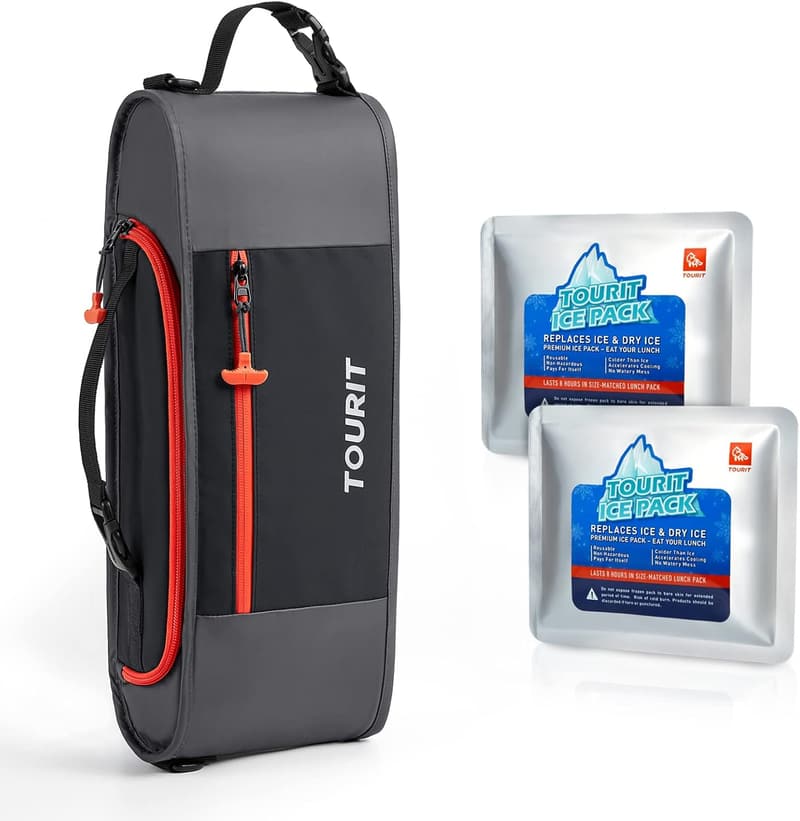 Golf Accessories: Small Insulated Cooler Sleeve for 6 Cans
