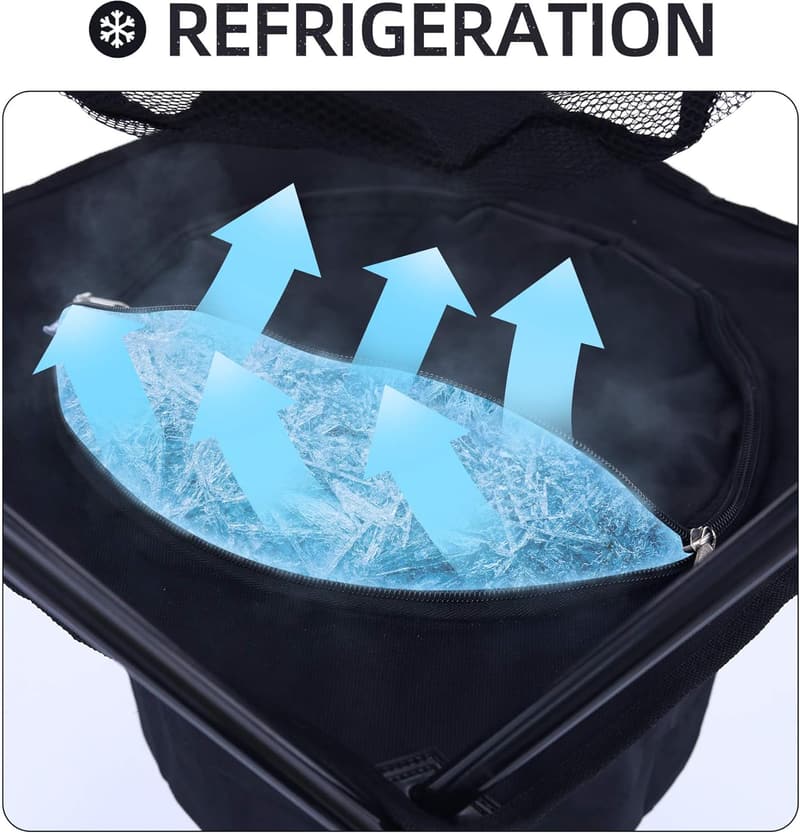 Ultralight Camping Cooler with Table, Tailgating & Picnic Ready