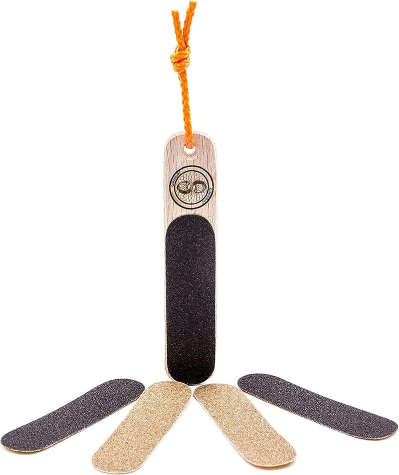 Pocket-Sized Double-Sided Hand & Finger File for Travel