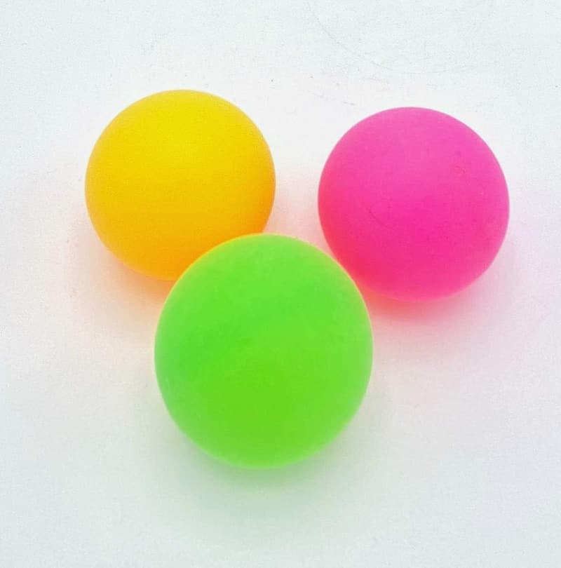 Neon Party Pong Balls for Island Dogs