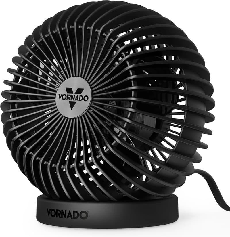 Vornado SPHERE Adjustable Desktop Fan - Black