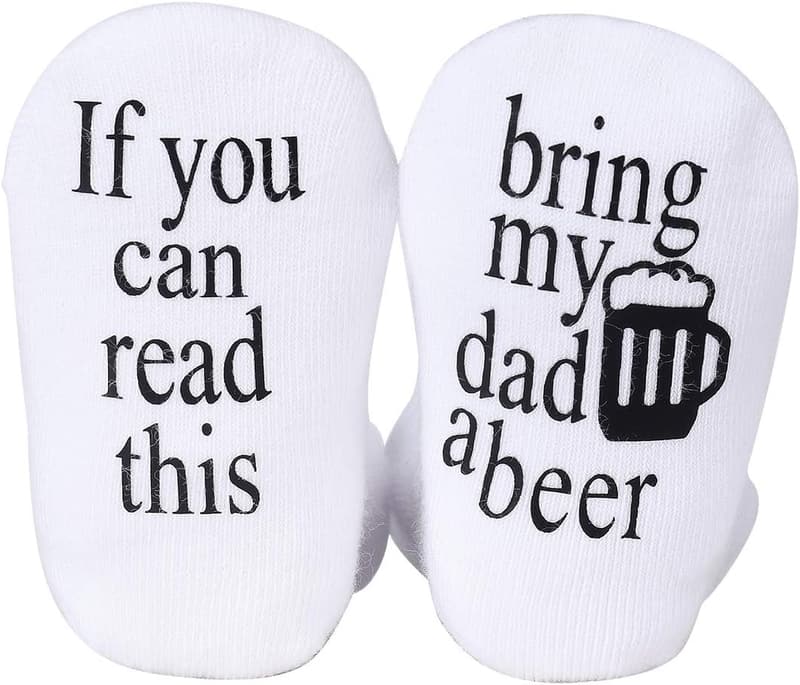Baby Socks Gift for Mom-to-Be - Unisex Baby Shower Essential
