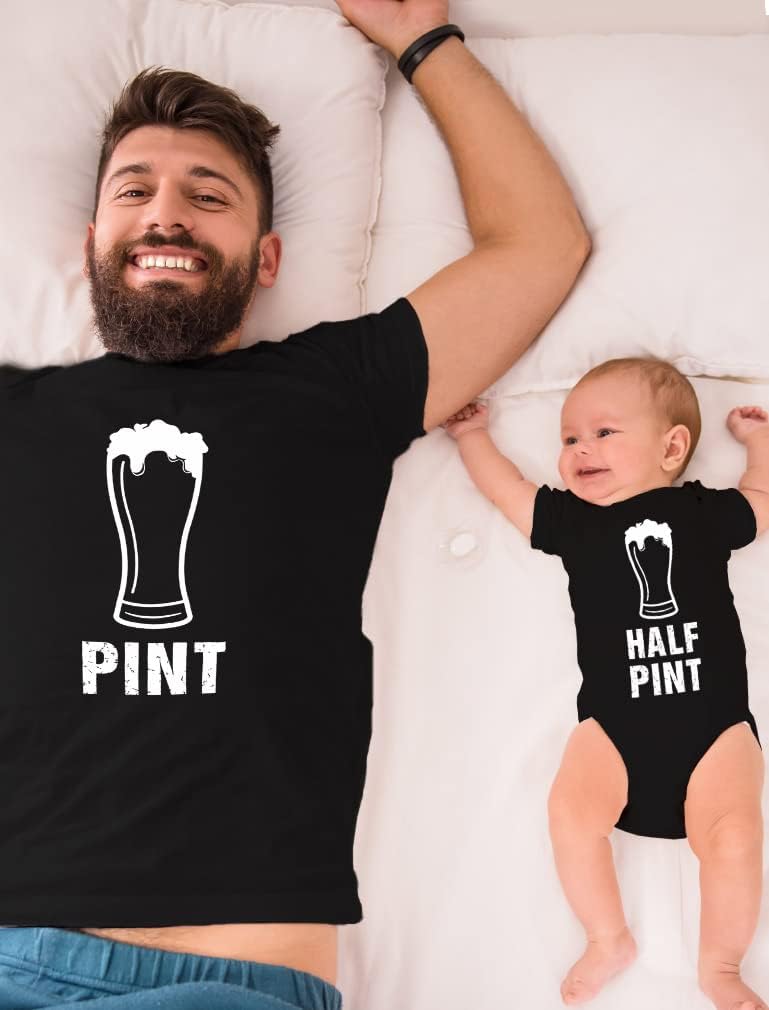 Funny Father's Day Matching Dad & Baby Outfits