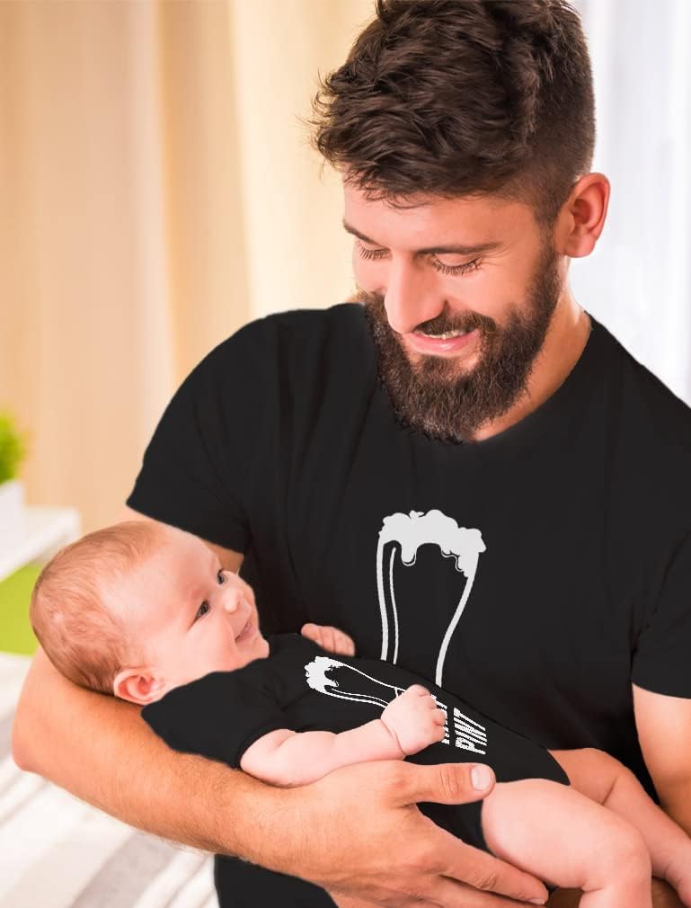 Funny Father's Day Matching Dad & Baby Outfits