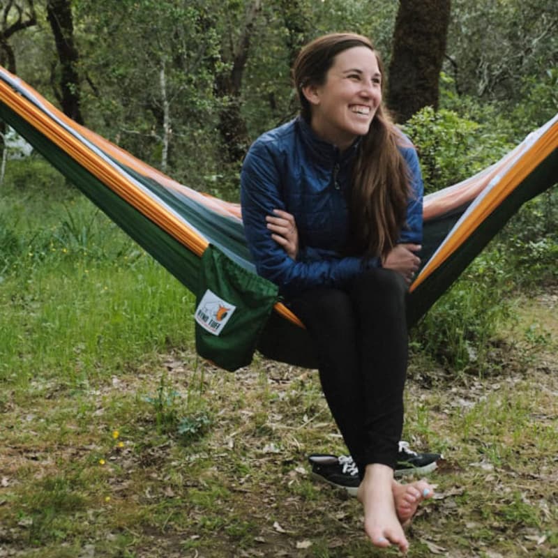 X-Large Double Waterproof Camping Hammock with Straps & Pocket