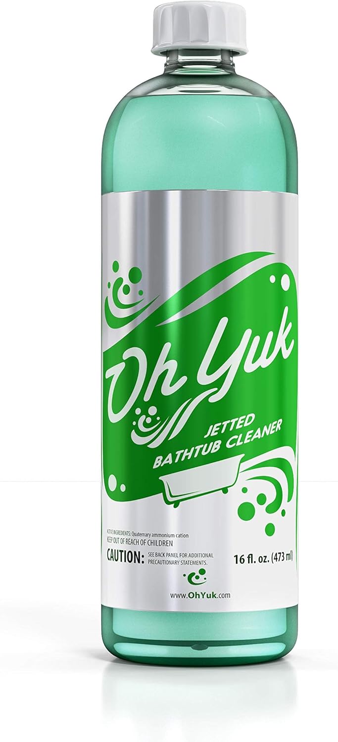 Jetted Tub Cleaner - Septic Safe, 16 oz, 4 Cleanings Per Bottle