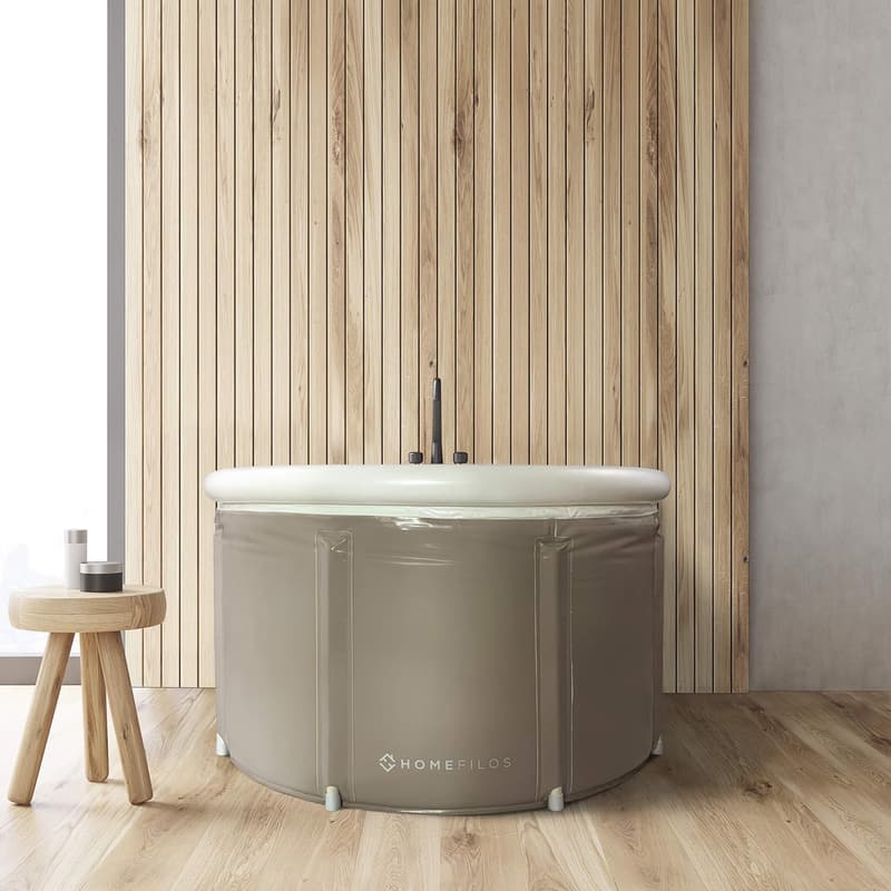 Inflatable Adult Bathtub for Athletes - Cold Plunge & Soaking Tub