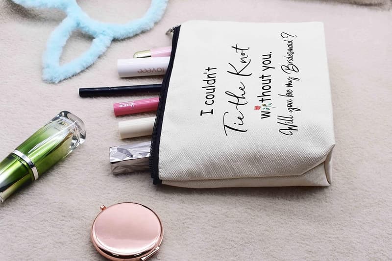 Bridesmaid Proposal Makeup Bag - 