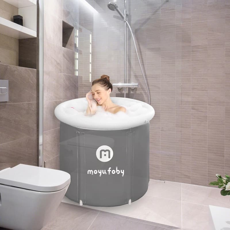 Inflatable Portable Ice Bath Tub for Adults - Outdoor Soaking Spa
