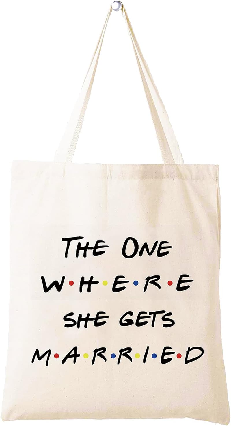 Bride-to-Be Shopping Tote Bag - Perfect Engagement Gift