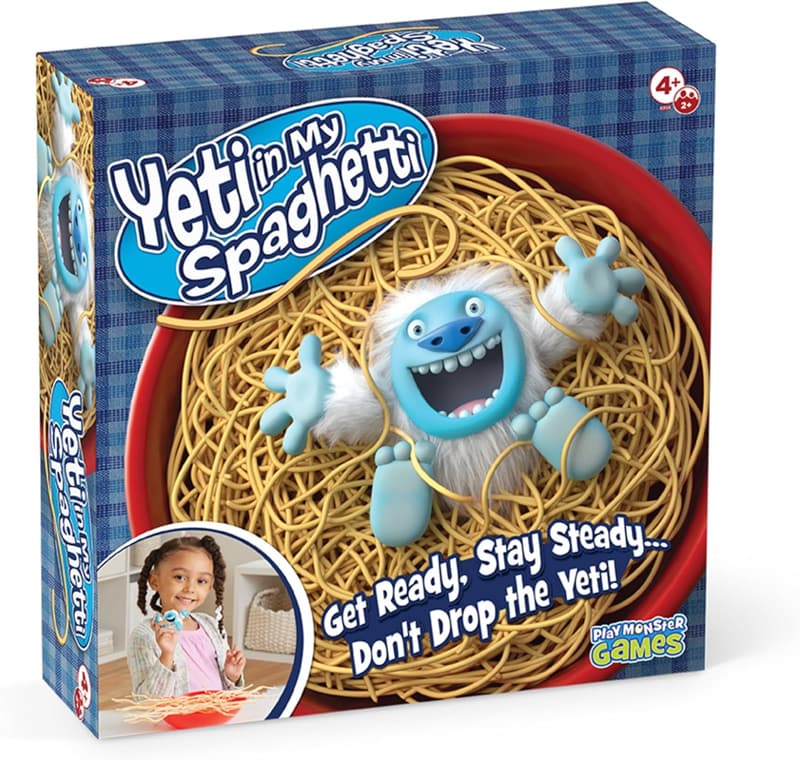 Yeti in My Spaghetti Family Board Game for Kids Ages 4+