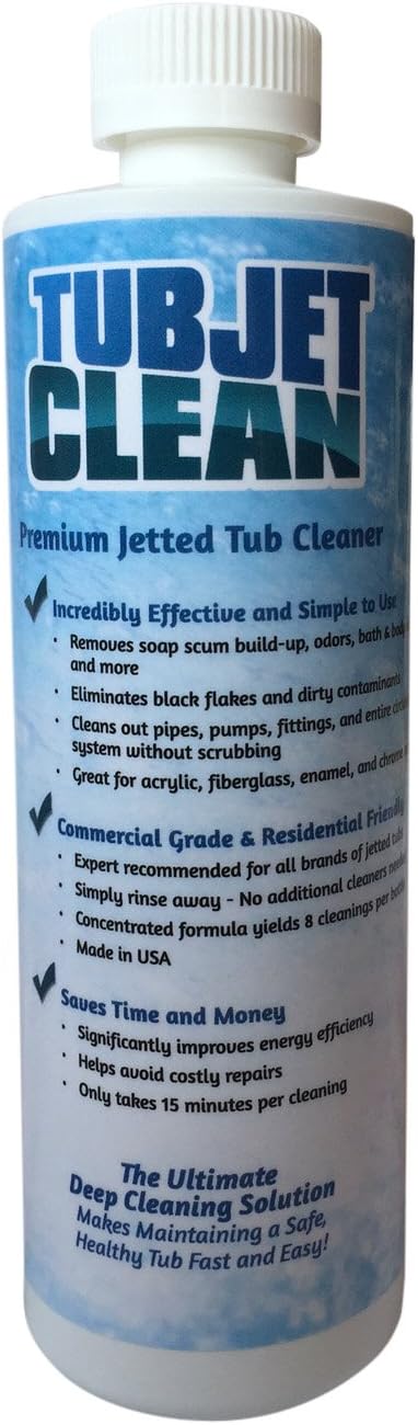 Jetted Tub Cleaner - Easy Concentrated Formula for Hot Tubs & Spas