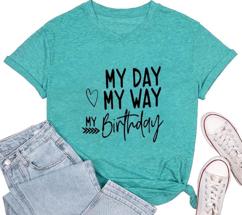Birthday Girl T-Shirt for Women - Cute & Fun Design