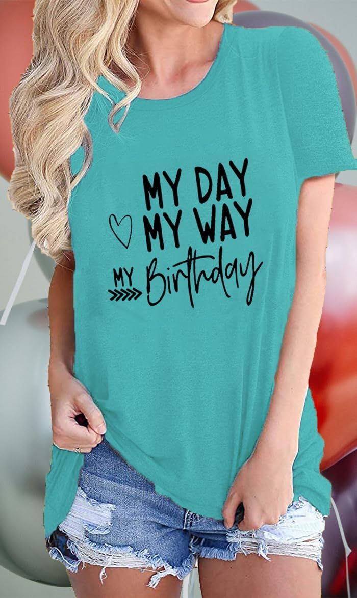 Birthday Girl T-Shirt for Women - Cute & Fun Design