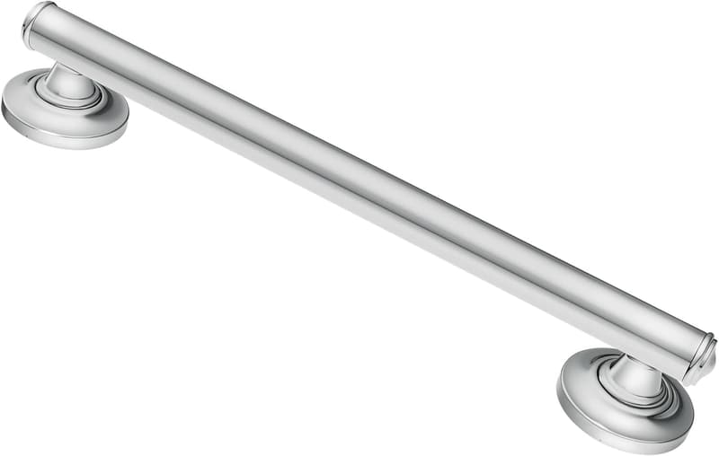 24-Inch Designer Stainless Steel Grab Bar for Bathroom Safety