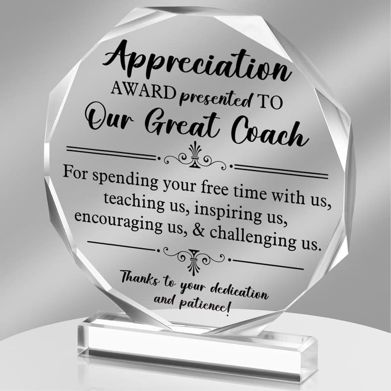 Acrylic Appreciation Sign for Office Farewell Gifts