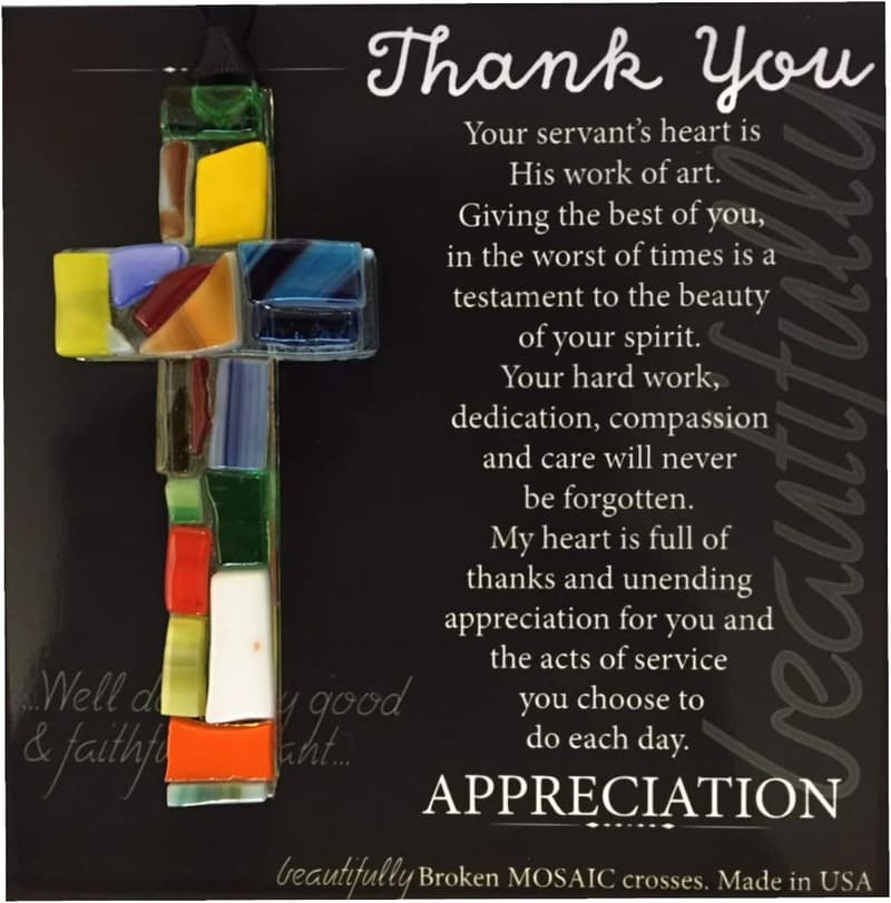 Gratitude Gift: Handmade USA Cross for Family & Friends