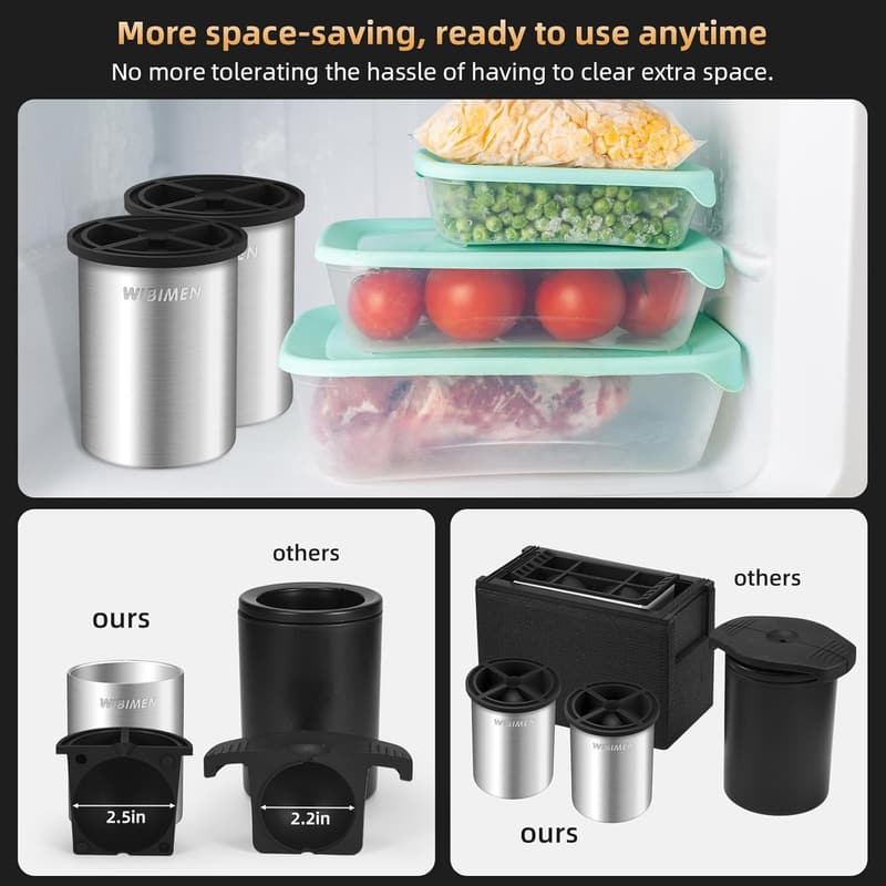Clear Ice Cube Maker Set - 2.5