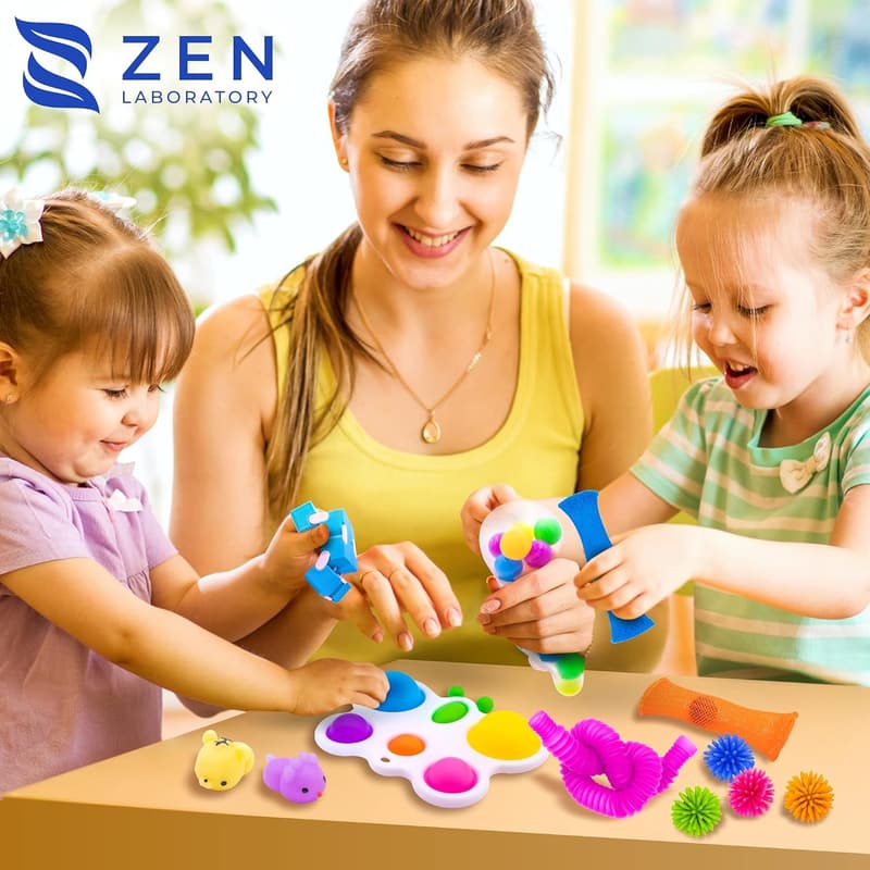 Fidget Toy Pack - 50 Pcs Sensory Stress Relief for Kids & Adults