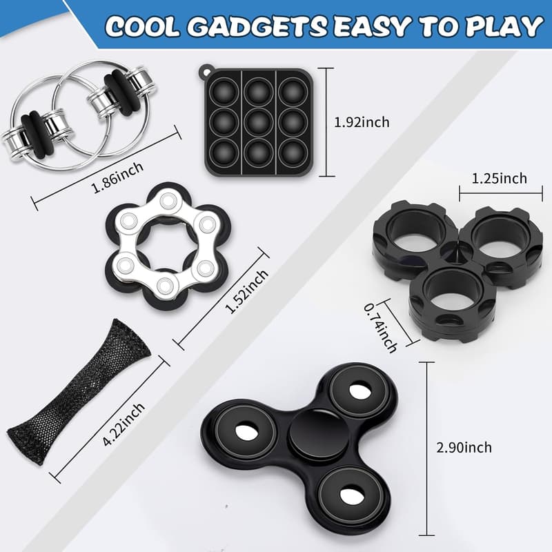 Easter Basket Fidget Toys Set for Kids & Teens - 6pcs