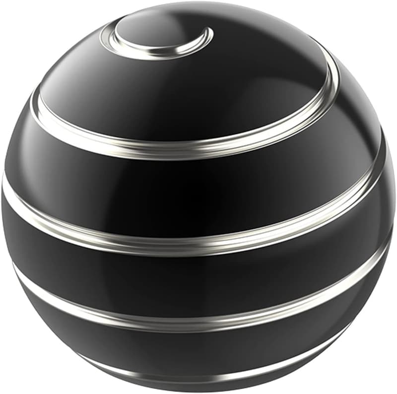 Office Stress Reliever Fidget Spinner Toy for Adults - Black