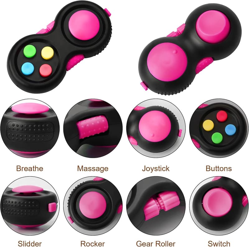 ADHD Fidget Toy Set for Adults & Kids - Pink